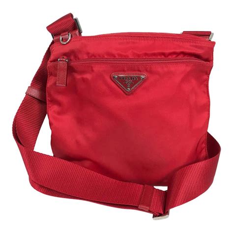 prada lux crossbody saffiano red|prada nylon crossbody sale.